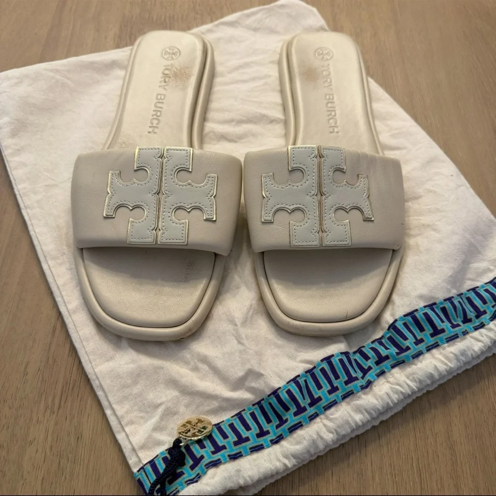 Tory Burch Double T Sport Slide - Picture 3 of 12